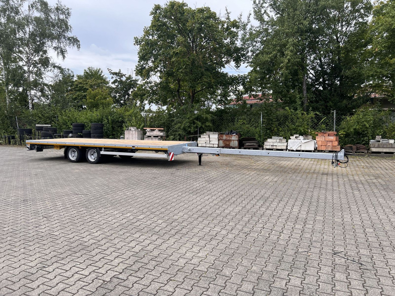 Möslein 11,9 t Tandemanhänger- Tieflader, ausziehbar - نصف مقطورة: صورة 1 Möslein 11,9 t Tandemanhänger- Tieflader, ausziehbar - نصف مقطورة: صورة 1