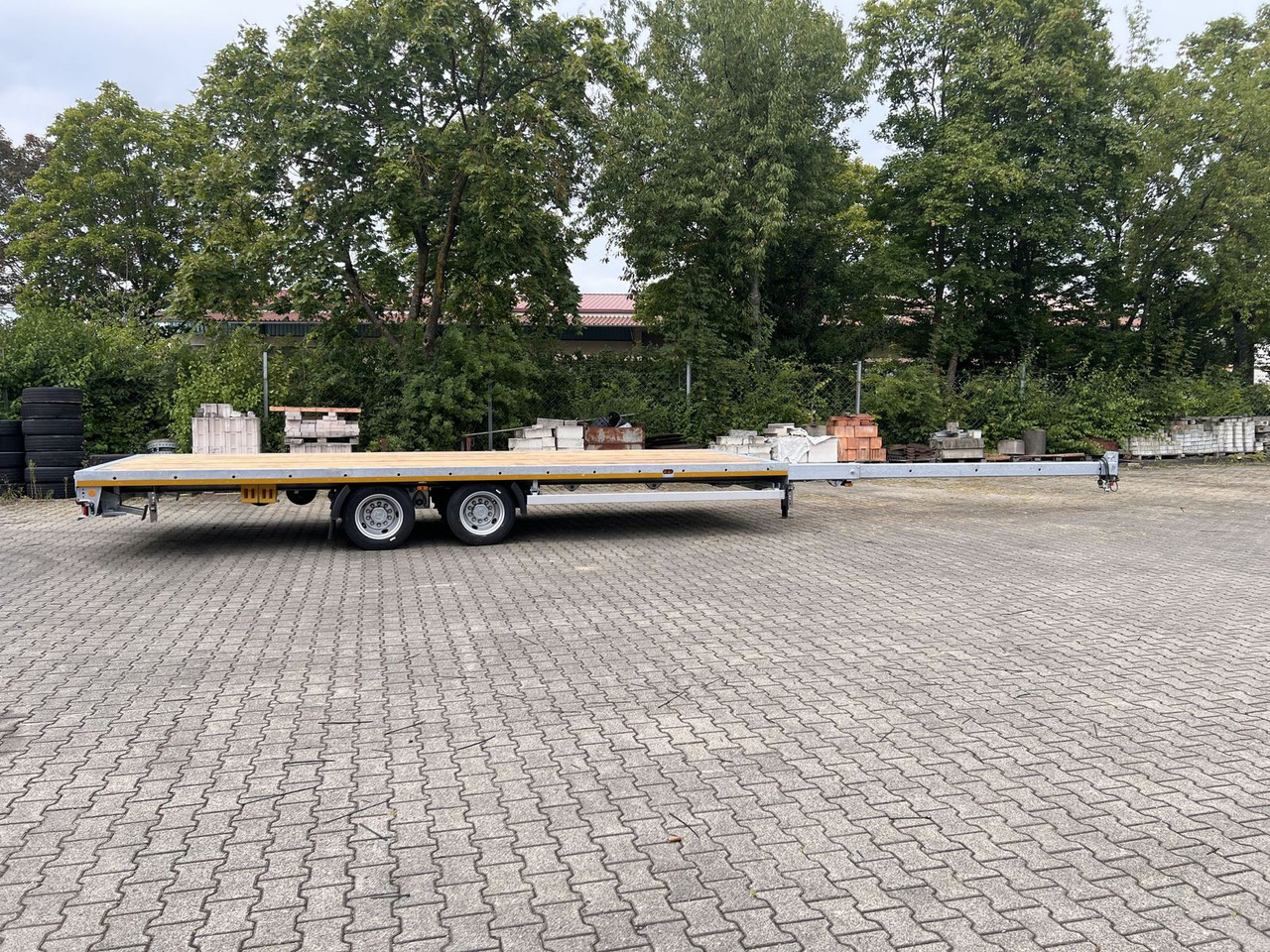 Möslein 13,9 t Tandemanhänger- Tieflader, ausziehbar - نصف مقطورة: صورة 4 Möslein 13,9 t Tandemanhänger- Tieflader, ausziehbar - نصف مقطورة: صورة 4