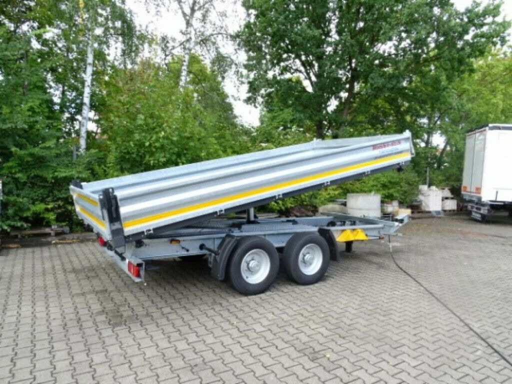 Möslein 13 t Tandem 3- Seitenkipper Tieflader-- Neufahr - مقطورة قلاب: صورة 4 Möslein 13 t Tandem 3- Seitenkipper Tieflader-- Neufahr - مقطورة قلاب: صورة 4