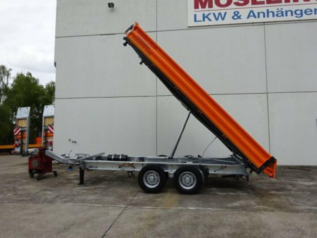 Möslein 13 t Tandem 3- Seitenkipper Tieflader-- Neufahr - مقطورة قلاب: صورة 3 Möslein 13 t Tandem 3- Seitenkipper Tieflader-- Neufahr - مقطورة قلاب: صورة 3