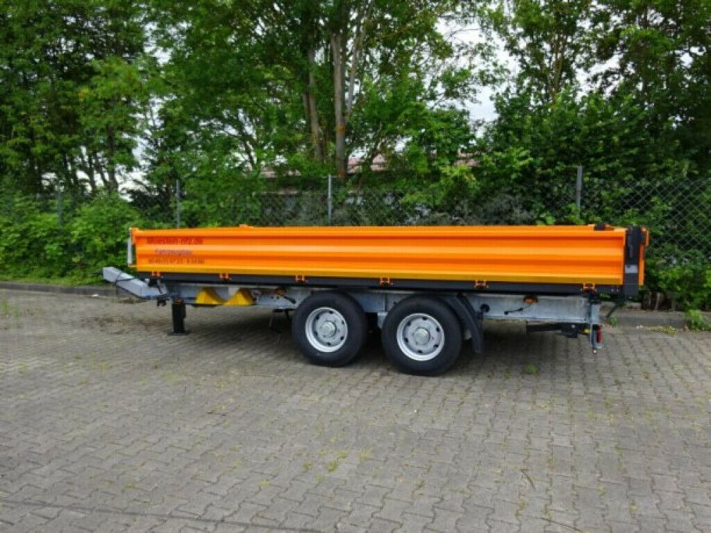 Möslein 13 t Tandem 3- Seitenkipper Tieflader-- Neufahr - مقطورة قلاب: صورة 4 Möslein 13 t Tandem 3- Seitenkipper Tieflader-- Neufahr - مقطورة قلاب: صورة 4