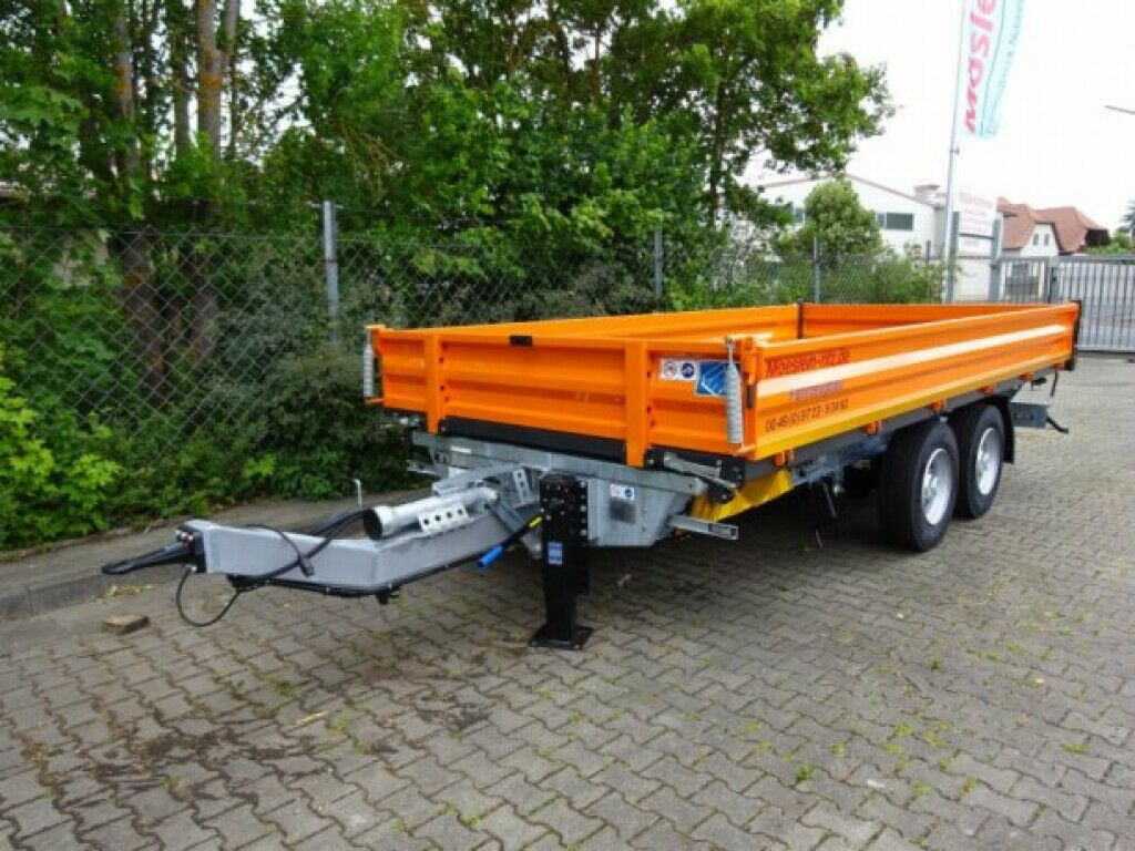 Möslein 13 t Tandem 3- Seitenkipper Tieflader-- Neufahr - مقطورة قلاب: صورة 5 Möslein 13 t Tandem 3- Seitenkipper Tieflader-- Neufahr - مقطورة قلاب: صورة 5