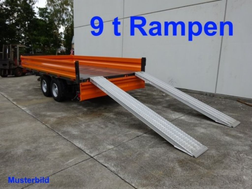 Möslein 13 t Tandem Kipper Tiefladermit Bordwand- Aufsa - مقطورة قلاب: صورة 5 Möslein 13 t Tandem Kipper Tiefladermit Bordwand- Aufsa - مقطورة قلاب: صورة 5