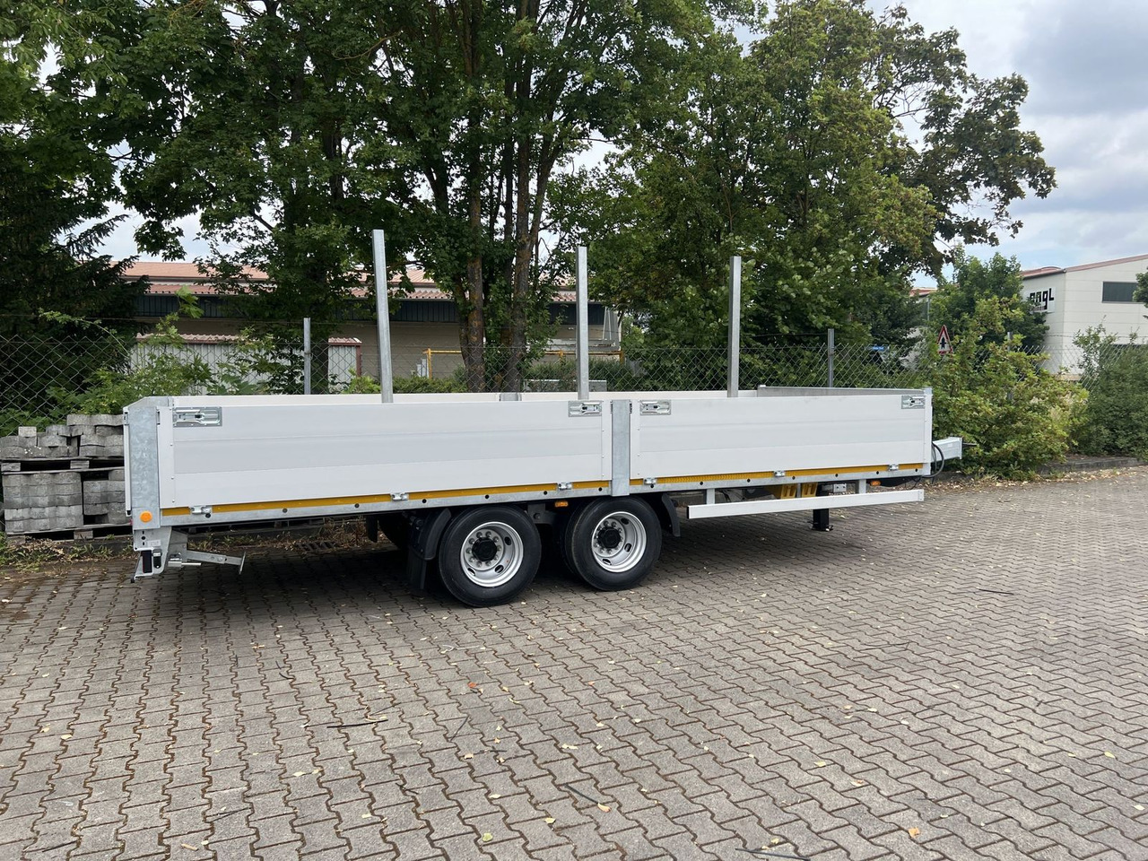Möslein 14,4 t Tandem- Pritschenanhänger- Tieflader - مقطورات مسطحة: صورة 5 Möslein 14,4 t Tandem- Pritschenanhänger- Tieflader - مقطورات مسطحة: صورة 5