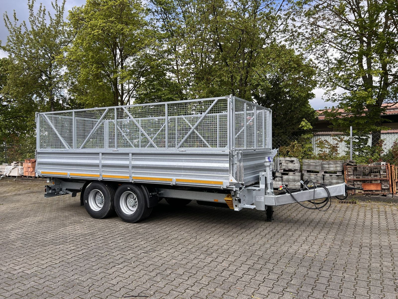 Möslein 14 t Tandem- Kipper Tieflader 5,70 m lang, Brei - مقطورة قلاب: صورة 3 Möslein 14 t Tandem- Kipper Tieflader 5,70 m lang, Brei - مقطورة قلاب: صورة 3