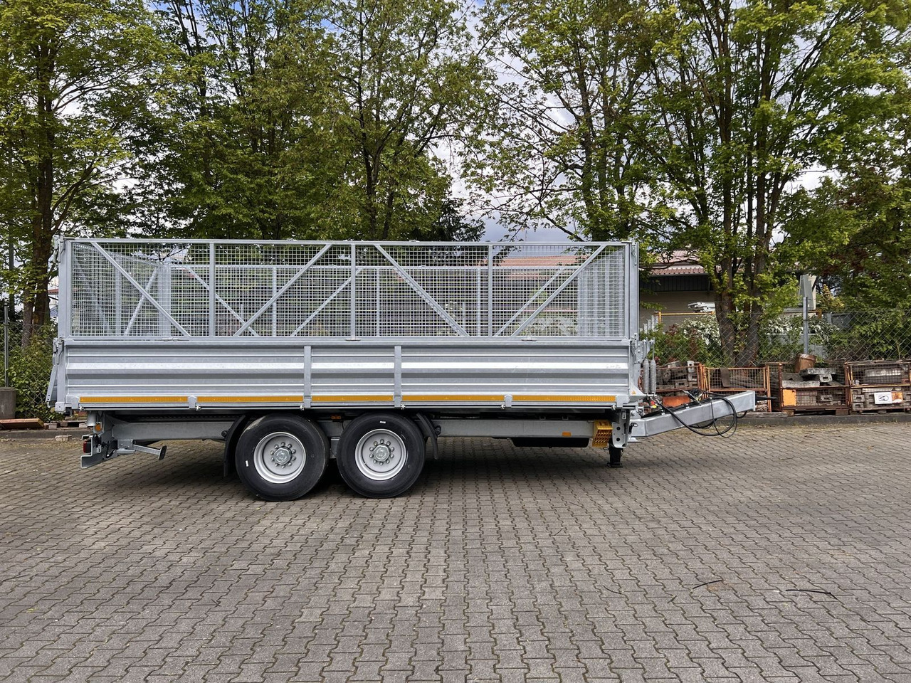Möslein 14 t Tandem- Kipper Tieflader 5,70 m lang, Brei - مقطورة قلاب: صورة 4 Möslein 14 t Tandem- Kipper Tieflader 5,70 m lang, Brei - مقطورة قلاب: صورة 4