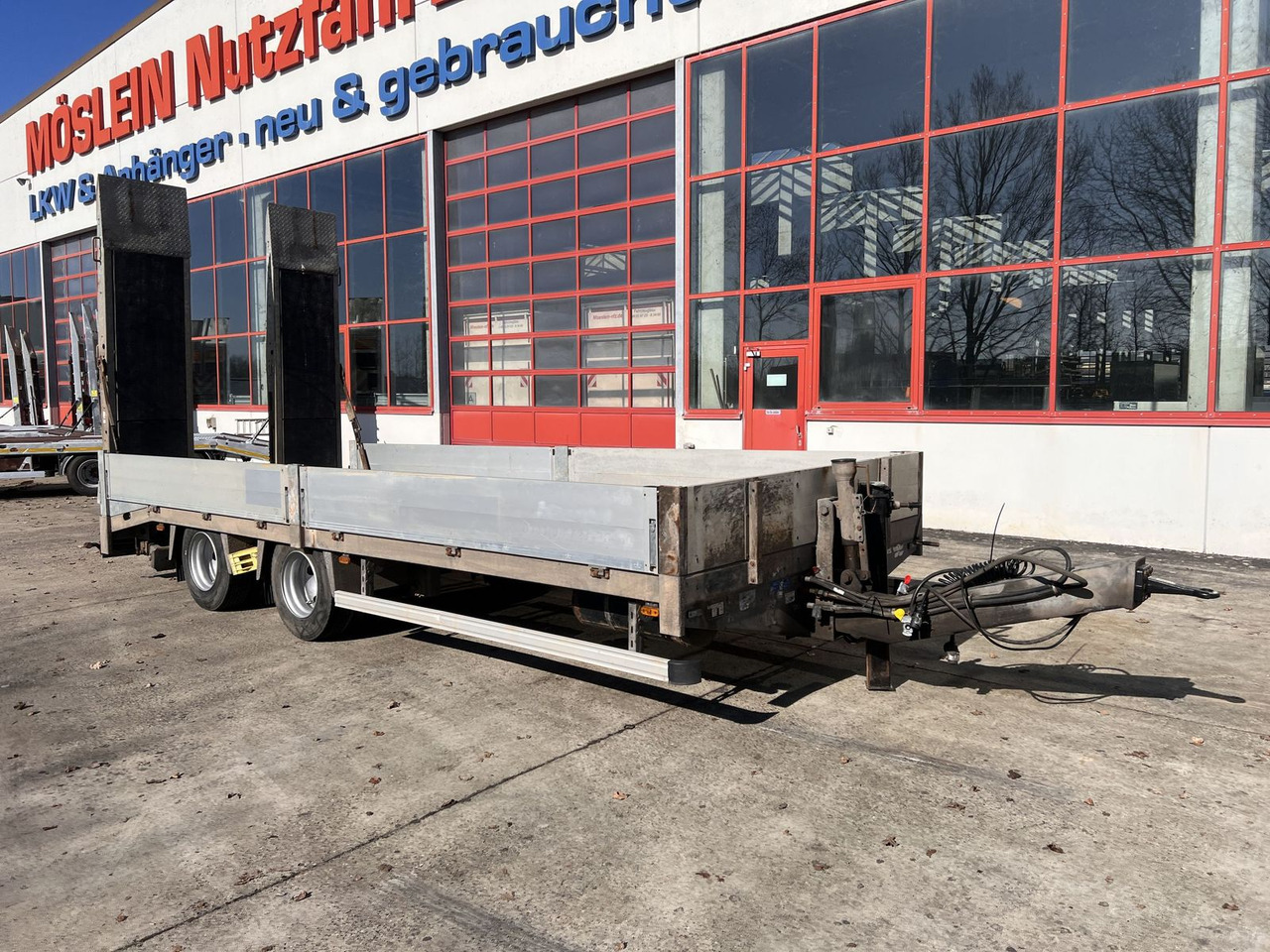 Möslein 19 t Tandemtieflader - مقطورة مسطحة منخفضة: صورة 5 Möslein 19 t Tandemtieflader - مقطورة مسطحة منخفضة: صورة 5