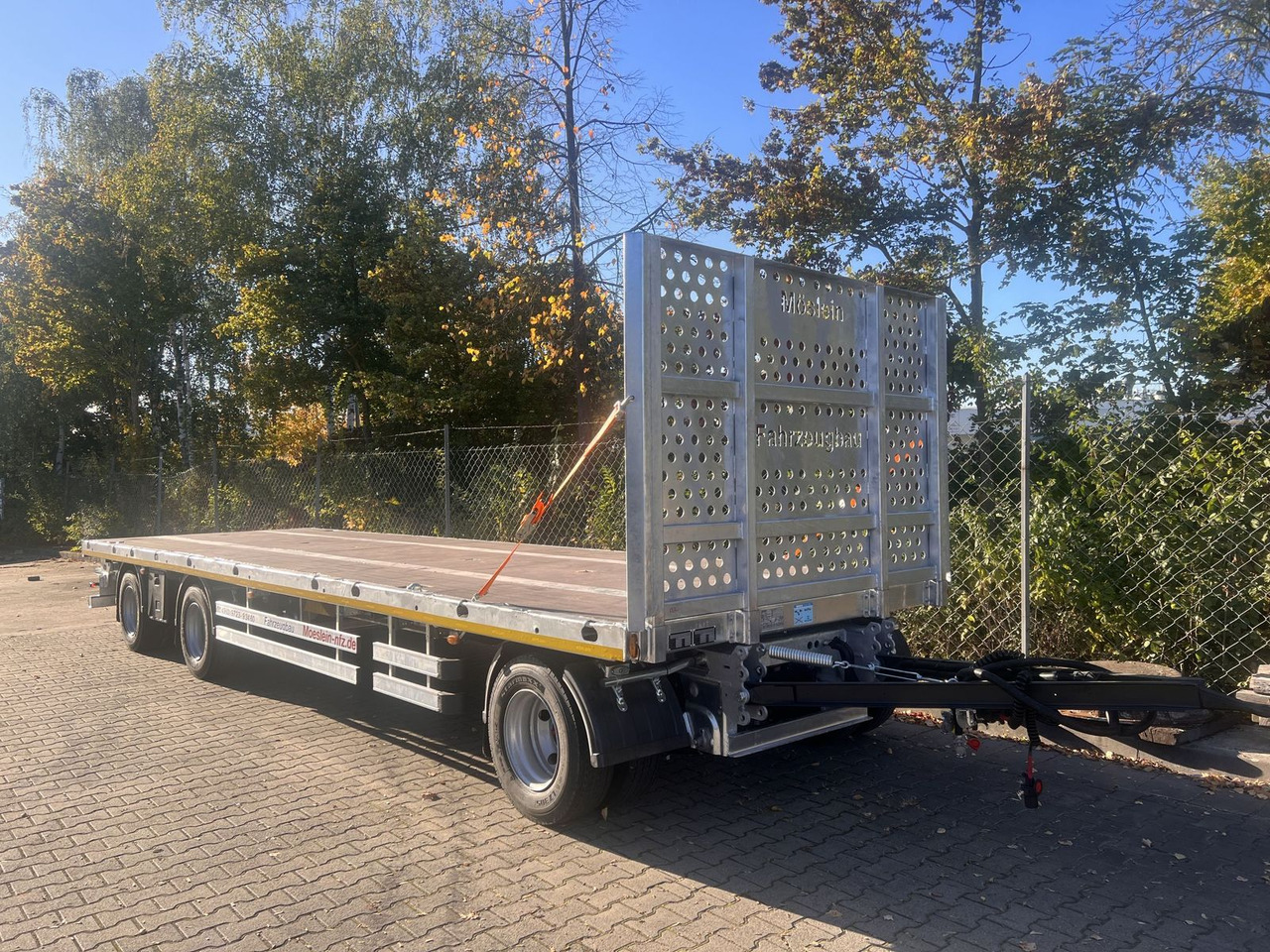 Möslein 3 Achs Jumbo- Plato- Anhänger 10,50 m, Mega - نصف مقطورة: صورة 3 Möslein 3 Achs Jumbo- Plato- Anhänger 10,50 m, Mega - نصف مقطورة: صورة 3
