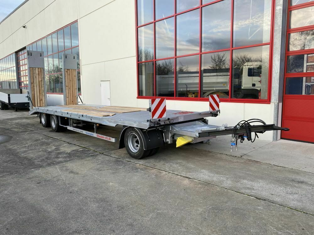 Möslein 3 Achs Tieflader mit gerader Ladefläche 9 m, Ne - مقطورة مسطحة منخفضة: صورة 3 Möslein 3 Achs Tieflader mit gerader Ladefläche 9 m, Ne - مقطورة مسطحة منخفضة: صورة 3