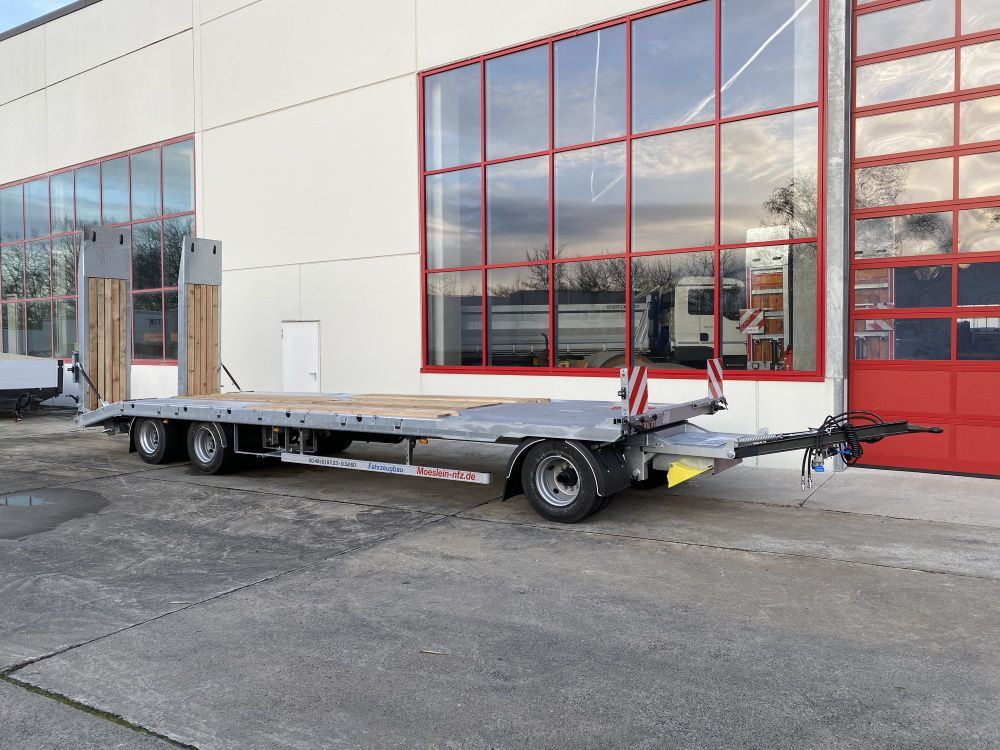 Möslein T 3-9,20 F Blatt 3 Achs Tieflader mit gerader Ladefläche 9 m, Neufahrzeug - مقطورة مسطحة منخفضة: صورة 4 Möslein T 3-9,20 F Blatt 3 Achs Tieflader mit gerader Ladefläche 9 m, Neufahrzeug - مقطورة مسطحة منخفضة: صورة 4