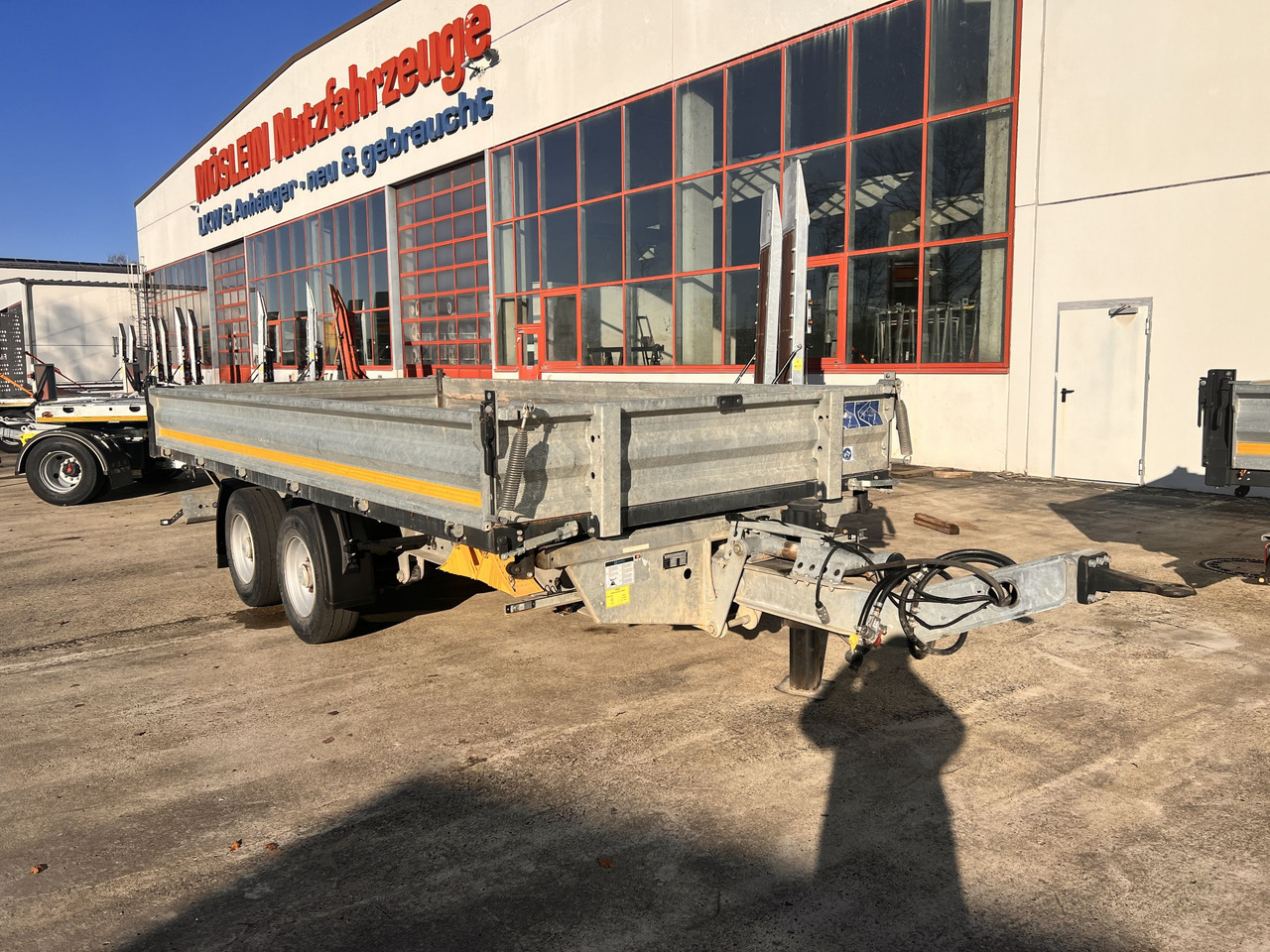 Möslein TDS 13 Schwebheim 13 t Tandemkipper- Tieflader - مقطورة قلاب: صورة 3 Möslein TDS 13 Schwebheim 13 t Tandemkipper- Tieflader - مقطورة قلاب: صورة 3