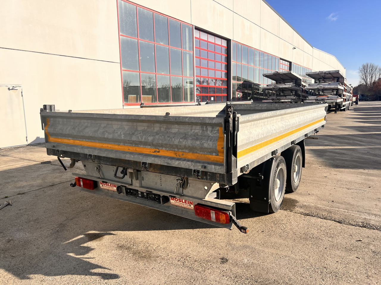 Möslein TDS 13 Schwebheim 13 t Tandemkipper- Tieflader - مقطورة قلاب: صورة 4 Möslein TDS 13 Schwebheim 13 t Tandemkipper- Tieflader - مقطورة قلاب: صورة 4