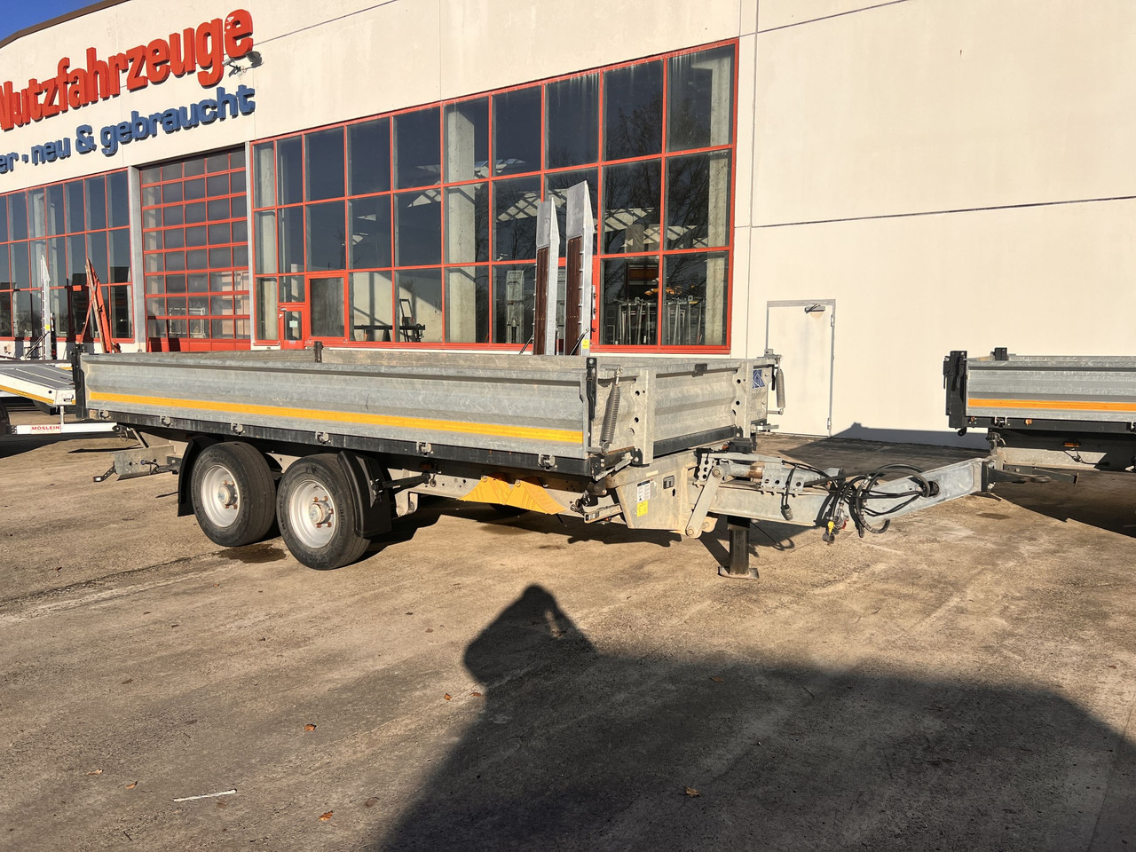 Möslein TDS 13 Schwebheim 13 t Tandemkipper- Tieflader - مقطورة قلاب: صورة 5 Möslein TDS 13 Schwebheim 13 t Tandemkipper- Tieflader - مقطورة قلاب: صورة 5