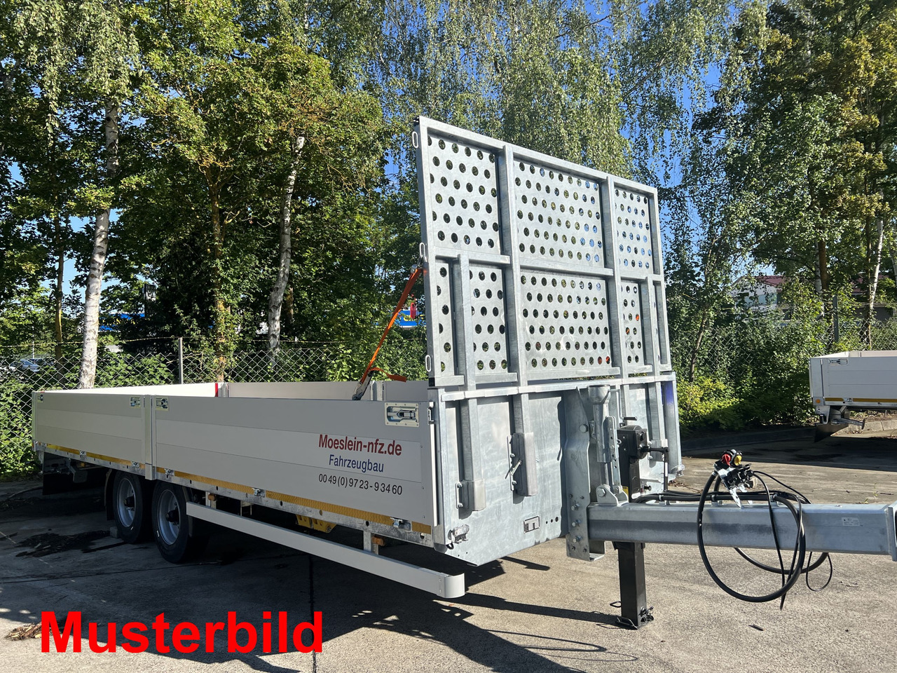 Möslein THT 14,4 G 7,20 L 14,4 t Tandem- Pritschenanhänger- Tieflader - مقطورات مسطحة: صورة 2 Möslein THT 14,4 G 7,20 L 14,4 t Tandem- Pritschenanhänger- Tieflader - مقطورات مسطحة: صورة 2