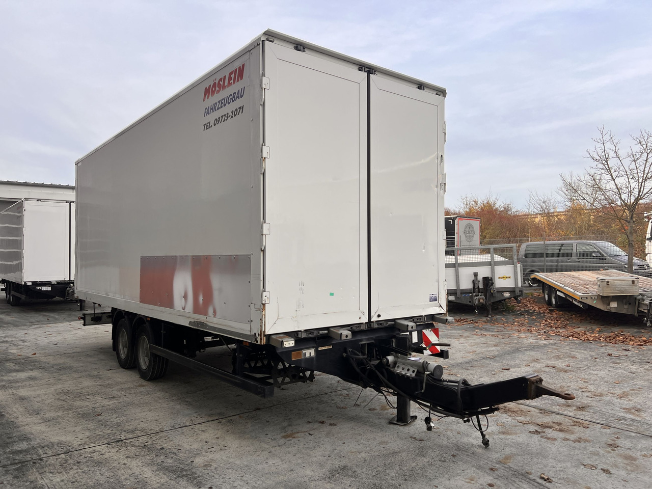 Möslein TKO 105 D Schwebheim Tandem- Koffer- Anhänger, Durchladbar - مقطورة صندوق مغلق: صورة 4 Möslein TKO 105 D Schwebheim Tandem- Koffer- Anhänger, Durchladbar - مقطورة صندوق مغلق: صورة 4