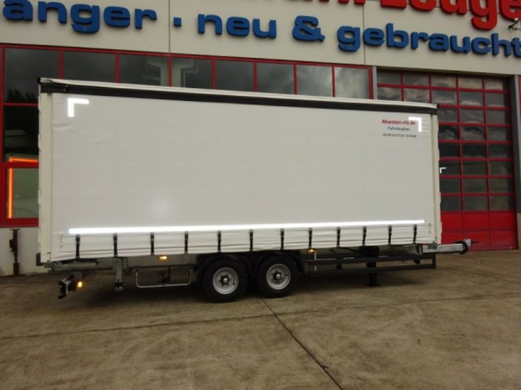 Möslein TPW 105 D Schwebheim Tandem- Planenanhänger Durchladen - مقطورة ستارة جانبية: صورة 3 Möslein TPW 105 D Schwebheim Tandem- Planenanhänger Durchladen - مقطورة ستارة جانبية: صورة 3