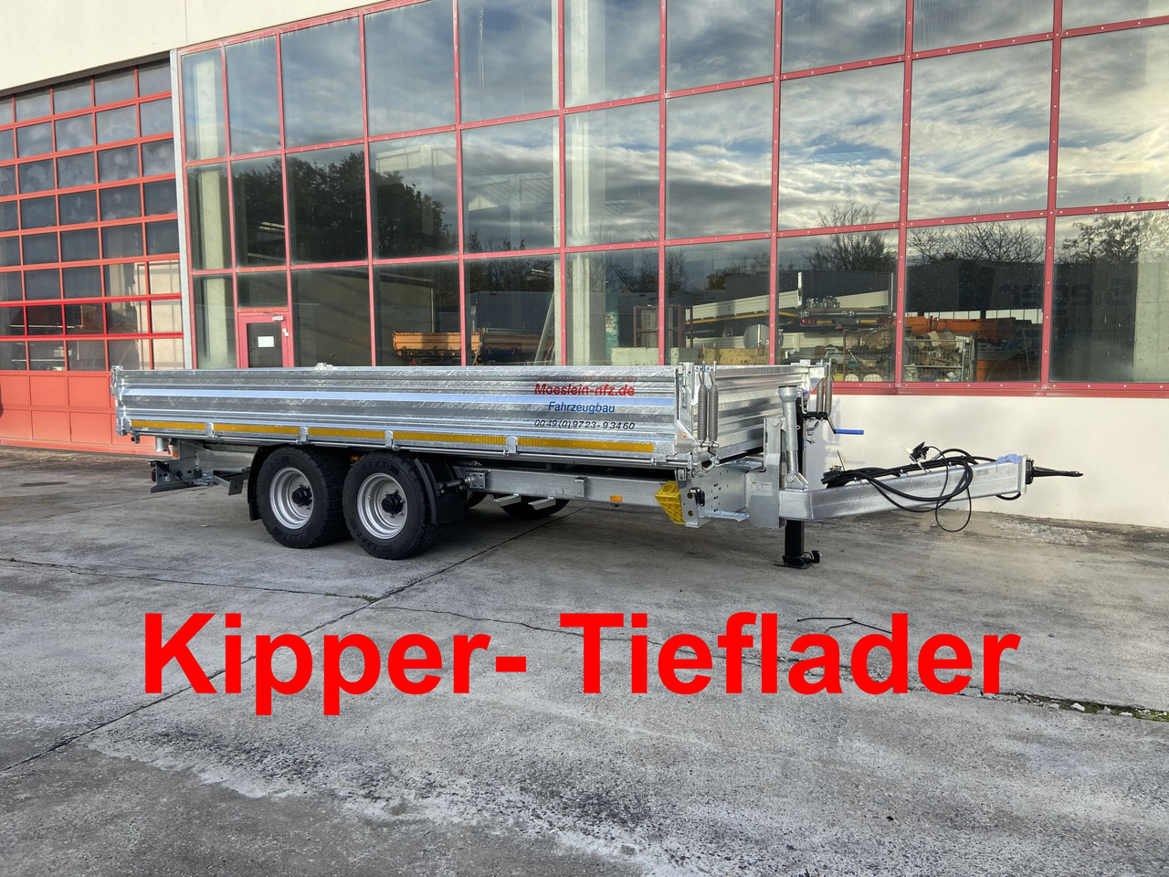 Möslein TTD 11 Breite Reifen 5,70 lang Kipper Tieflader, Breite Reifen, 5,70 m lang-- Neufahrzeug -- - مقطورة قلاب: صورة 5 Möslein TTD 11 Breite Reifen 5,70 lang Kipper Tieflader, Breite Reifen, 5,70 m lang-- Neufahrzeug -- - مقطورة قلاب: صورة 5