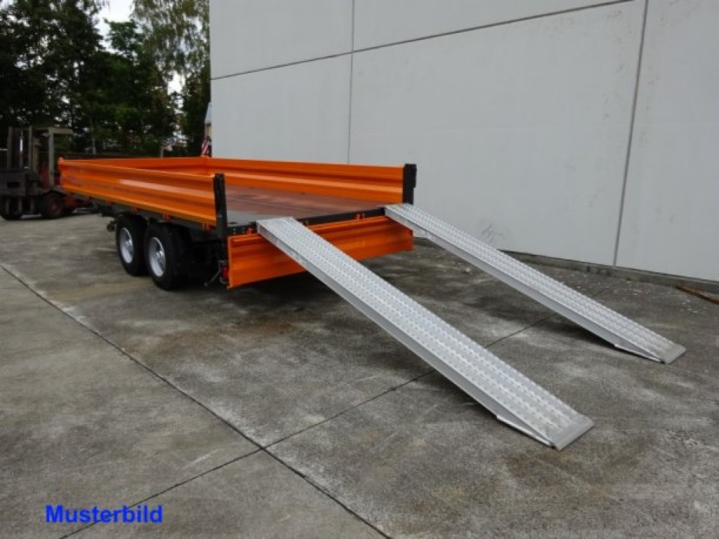 Möslein TTD 11 Weiß neuer Tandem 3- Seitenkipper Tieflader-- Neufahrzeug -- - مقطورة قلاب: صورة 5 Möslein TTD 11 Weiß neuer Tandem 3- Seitenkipper Tieflader-- Neufahrzeug -- - مقطورة قلاب: صورة 5