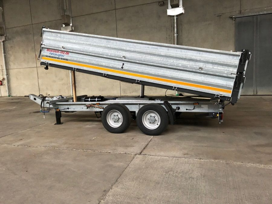 Möslein TTD13- BA Verzinkt 13 t Tandem Kipper Tiefladermit Bordwand- Aufsatz-- Neufahrzeug -- - مقطورة قلاب: صورة 3 Möslein TTD13- BA Verzinkt 13 t Tandem Kipper Tiefladermit Bordwand- Aufsatz-- Neufahrzeug -- - مقطورة قلاب: صورة 3
