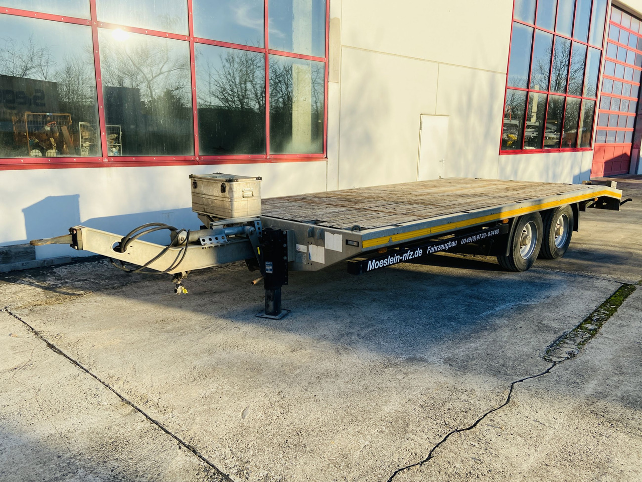 Möslein TTS 11 Schwebheim Tandemtieflader - مقطورة مسطحة منخفضة: صورة 2 Möslein TTS 11 Schwebheim Tandemtieflader - مقطورة مسطحة منخفضة: صورة 2