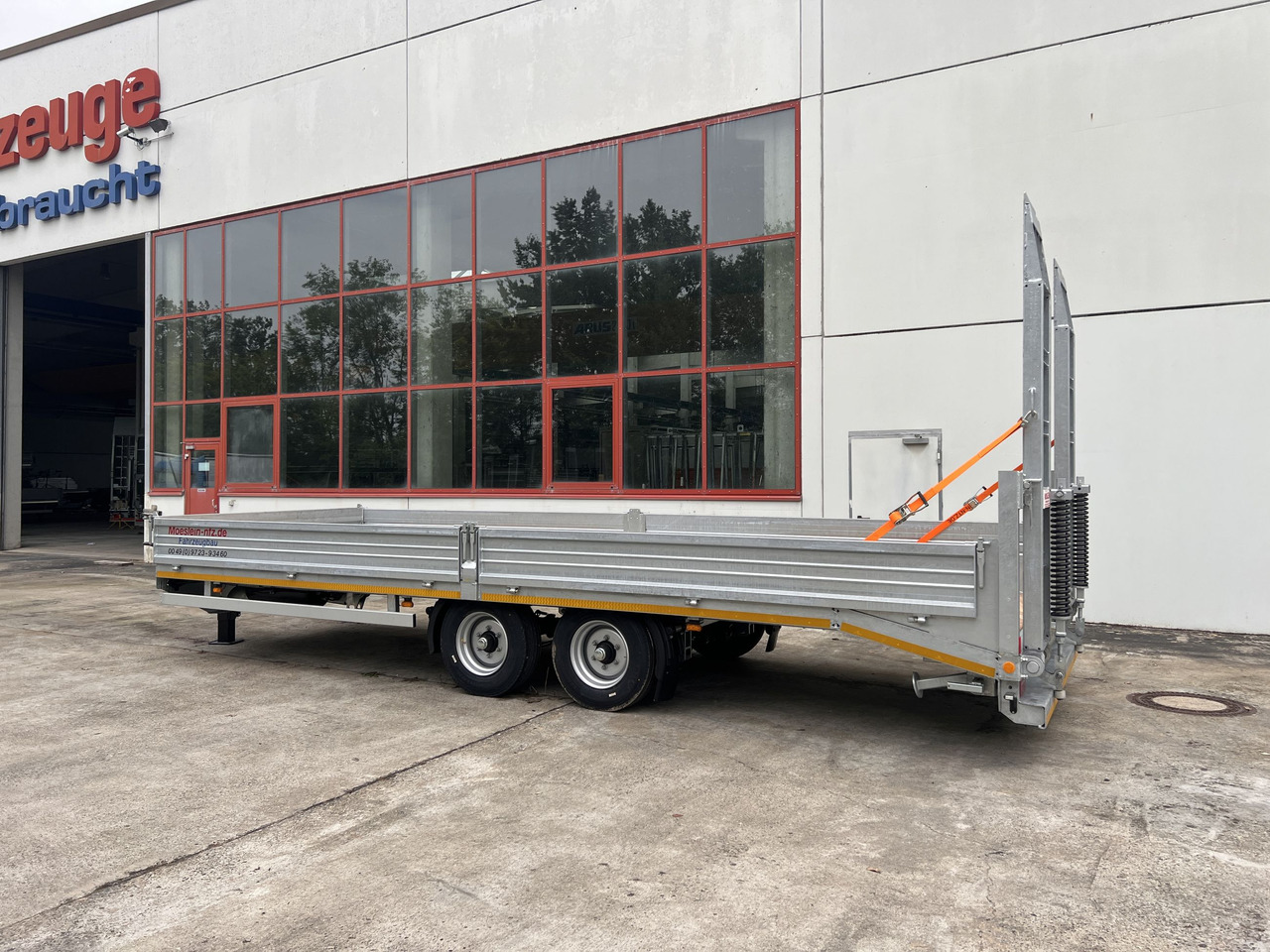 Möslein TTT 11- 7,28 Neuer Tandemtieflader, 7,28 m Ladefläche - مقطورة مسطحة منخفضة: صورة 5 Möslein TTT 11- 7,28 Neuer Tandemtieflader, 7,28 m Ladefläche - مقطورة مسطحة منخفضة: صورة 5