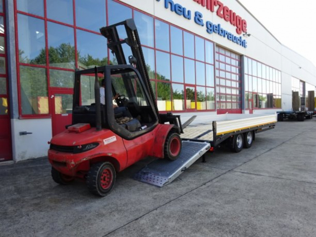 Möslein TTT 13 6,2 BR Weiß Neuer 13 t GG Tandemtieflader mit Breiten Rampen - مقطورة مسطحة منخفضة: صورة 5 Möslein TTT 13 6,2 BR Weiß Neuer 13 t GG Tandemtieflader mit Breiten Rampen - مقطورة مسطحة منخفضة: صورة 5