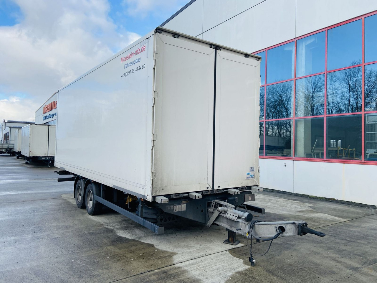 Möslein Tandem- Koffer, Durchladbar, Neuwertig - مقطورة صندوق مغلق: صورة 1 Möslein Tandem- Koffer, Durchladbar, Neuwertig - مقطورة صندوق مغلق: صورة 1