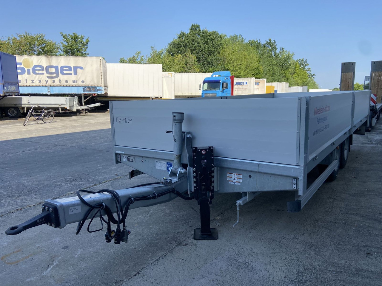 Möslein Tandem- Pritschenanhänger, neuwertig - مقطورات مسطحة: صورة 5 Möslein Tandem- Pritschenanhänger, neuwertig - مقطورات مسطحة: صورة 5