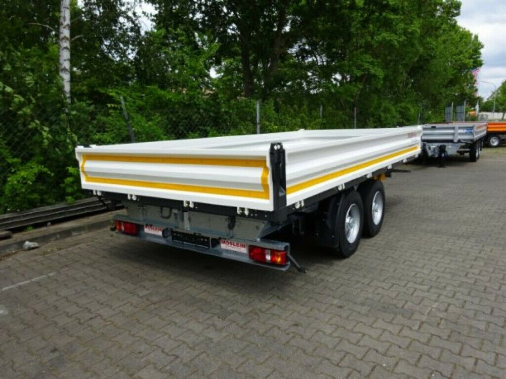 مقطورة قلاب Möslein  neuer Tandem 3- Seitenkipper Tieflader-- Neufah: صورة 7