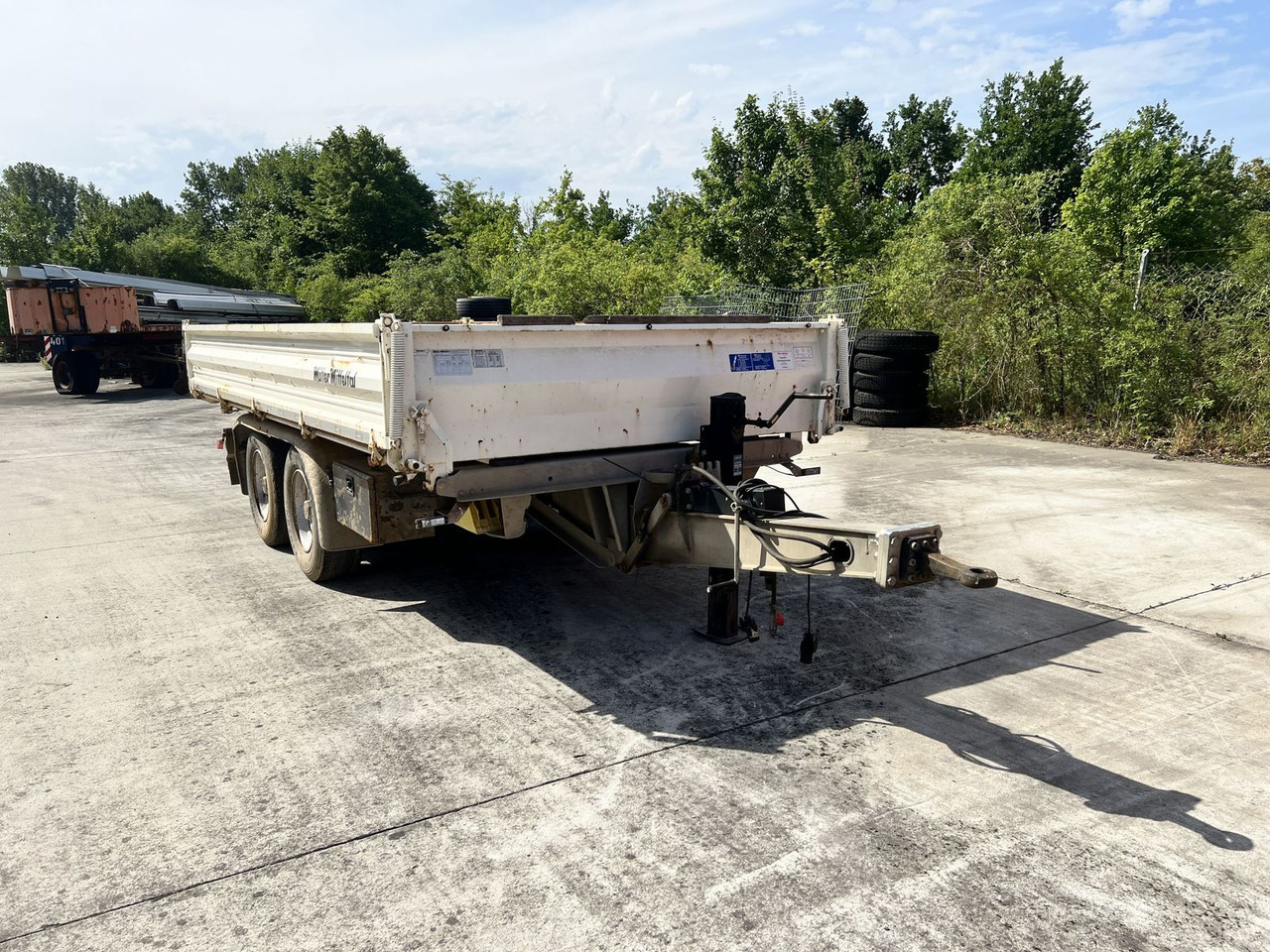 Müller-Mitteltal 13,5 t Tandemkipper- Tieflader - مقطورة قلاب: صورة 2 Müller-Mitteltal 13,5 t Tandemkipper- Tieflader - مقطورة قلاب: صورة 2