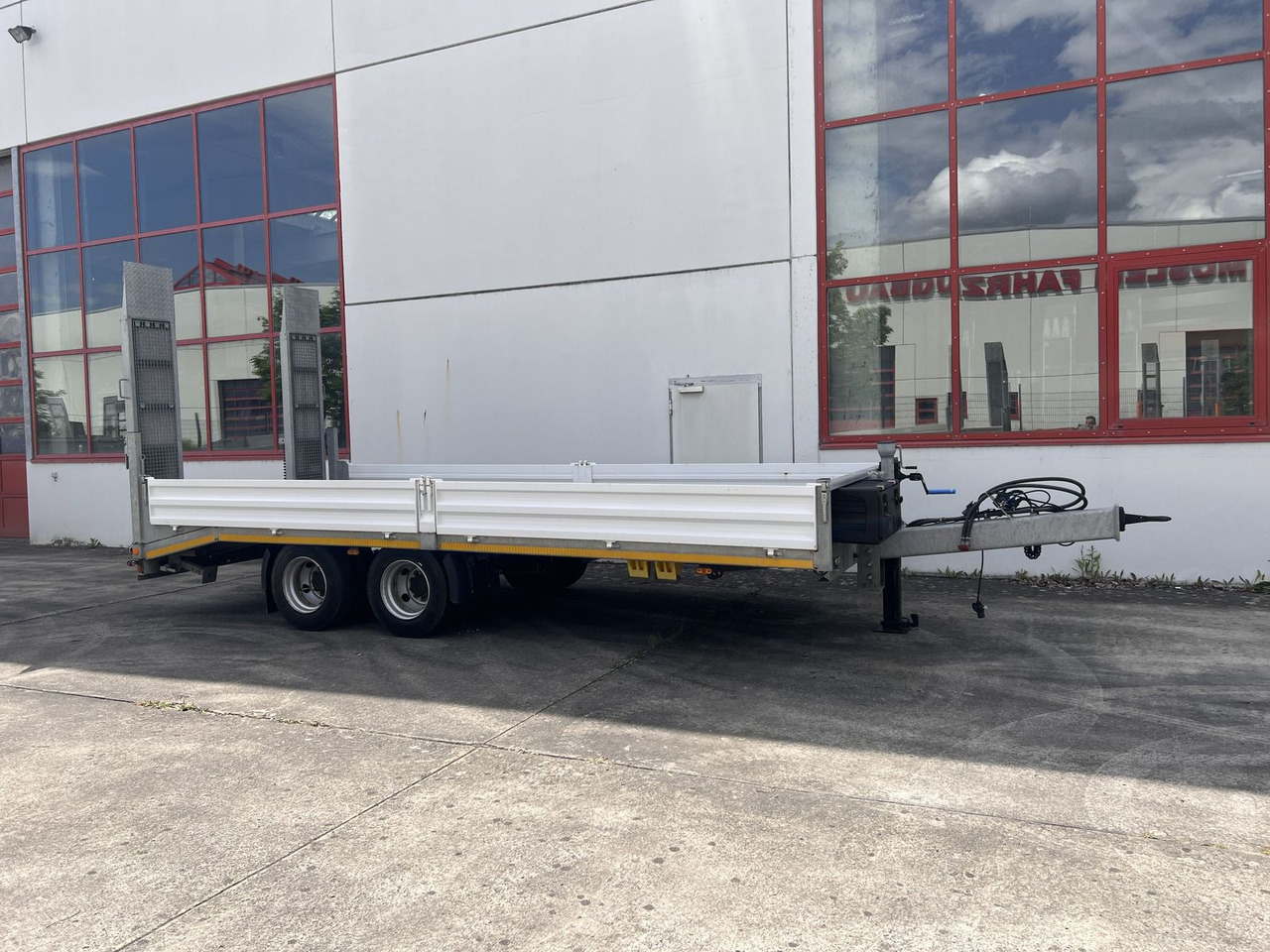 Müller-Mitteltal 14 t Tandemtieflader, wenig Benutzt - مقطورة مسطحة منخفضة: صورة 5 Müller-Mitteltal 14 t Tandemtieflader, wenig Benutzt - مقطورة مسطحة منخفضة: صورة 5