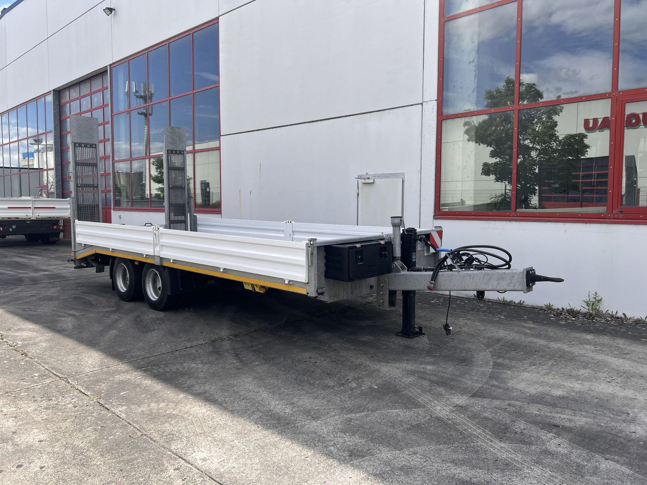 Müller-Mitteltal 14 t Tandemtieflader, wenig Benutzt - مقطورة مسطحة منخفضة: صورة 2 Müller-Mitteltal 14 t Tandemtieflader, wenig Benutzt - مقطورة مسطحة منخفضة: صورة 2