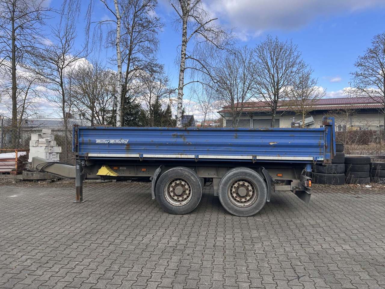Müller-Mitteltal 18 t Tandemkipper- Tieflader - مقطورة قلاب: صورة 3 Müller-Mitteltal 18 t Tandemkipper- Tieflader - مقطورة قلاب: صورة 3