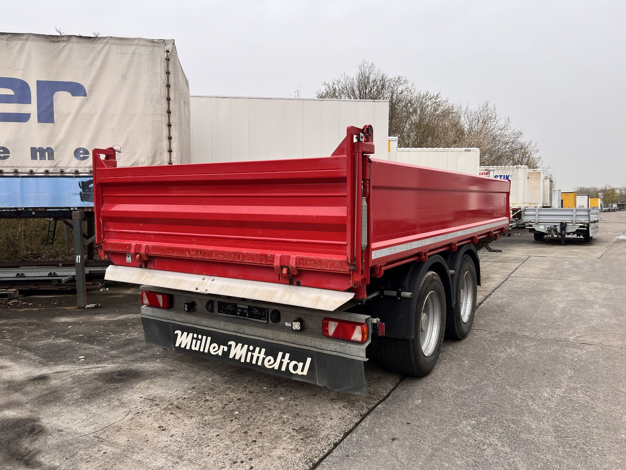 Müller Mitteltal TA-2  18 t Tandemkipper- Tieflader - مقطورة قلاب: صورة 2 Müller Mitteltal TA-2  18 t Tandemkipper- Tieflader - مقطورة قلاب: صورة 2