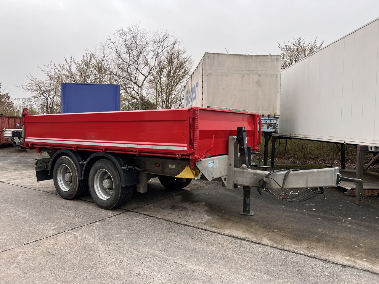 Müller Mitteltal TA-2  18 t Tandemkipper- Tieflader - مقطورة قلاب: صورة 3 Müller Mitteltal TA-2  18 t Tandemkipper- Tieflader - مقطورة قلاب: صورة 3