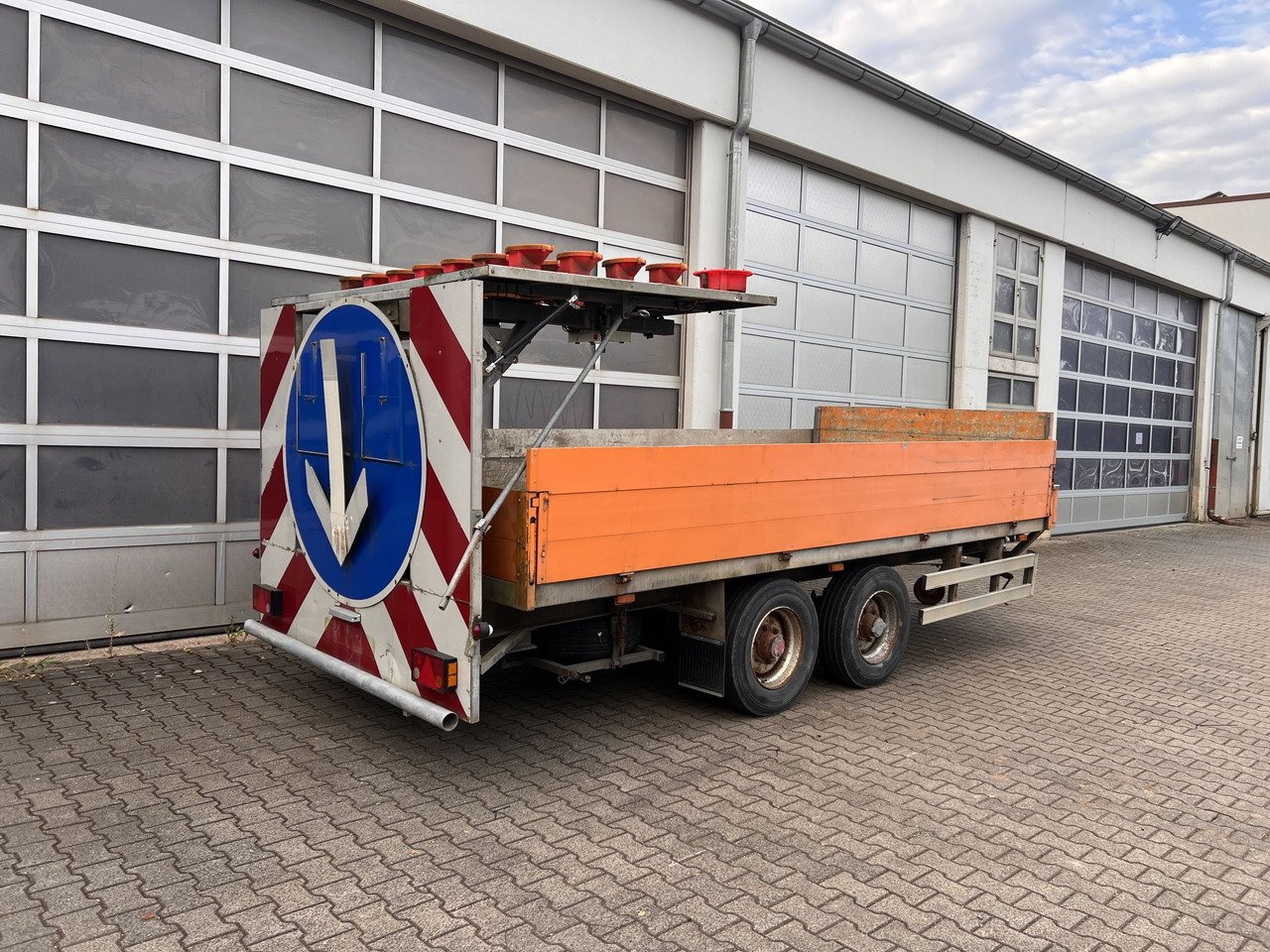 Schmitz Korbach SDAH Tandempritsche - مقطورات مسطحة: صورة 3 Schmitz Korbach SDAH Tandempritsche - مقطورات مسطحة: صورة 3