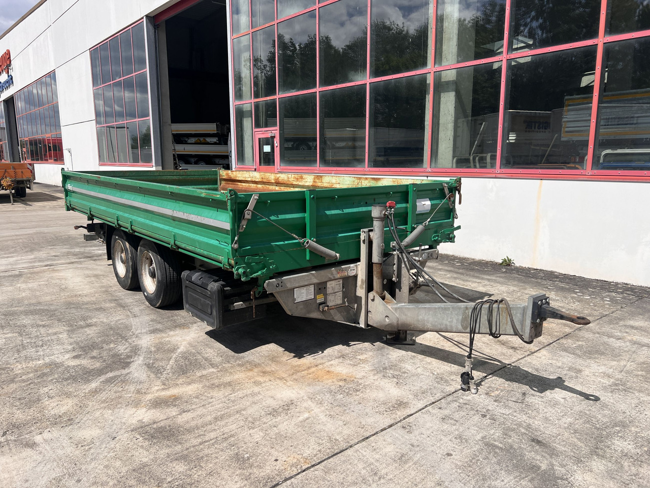 TK Tandemkipper- Tieflader, wenig Benutzt - مقطورة قلاب: صورة 3 TK Tandemkipper- Tieflader, wenig Benutzt - مقطورة قلاب: صورة 3