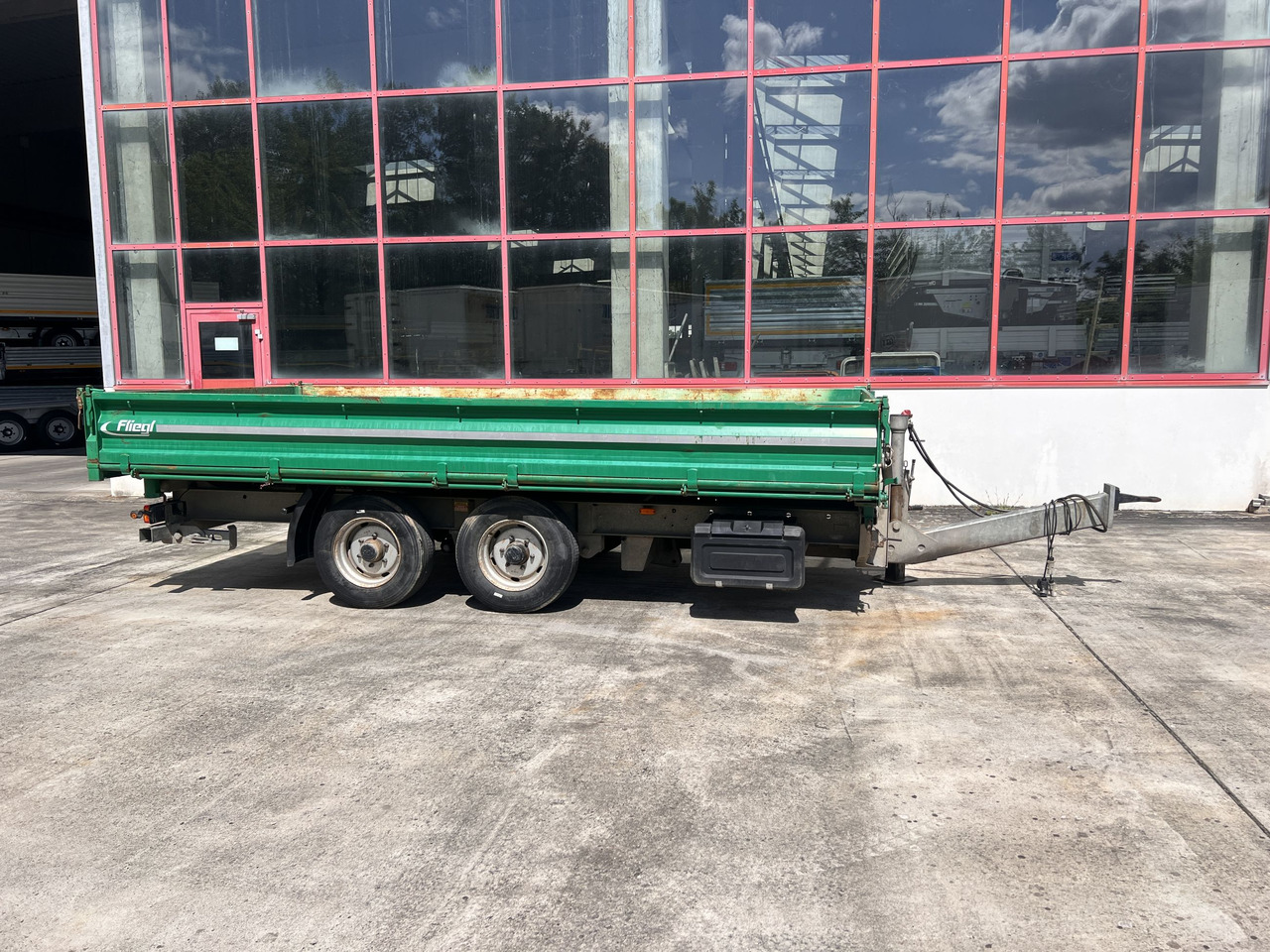 TK Tandemkipper- Tieflader, wenig Benutzt - مقطورة قلاب: صورة 1 TK Tandemkipper- Tieflader, wenig Benutzt - مقطورة قلاب: صورة 1