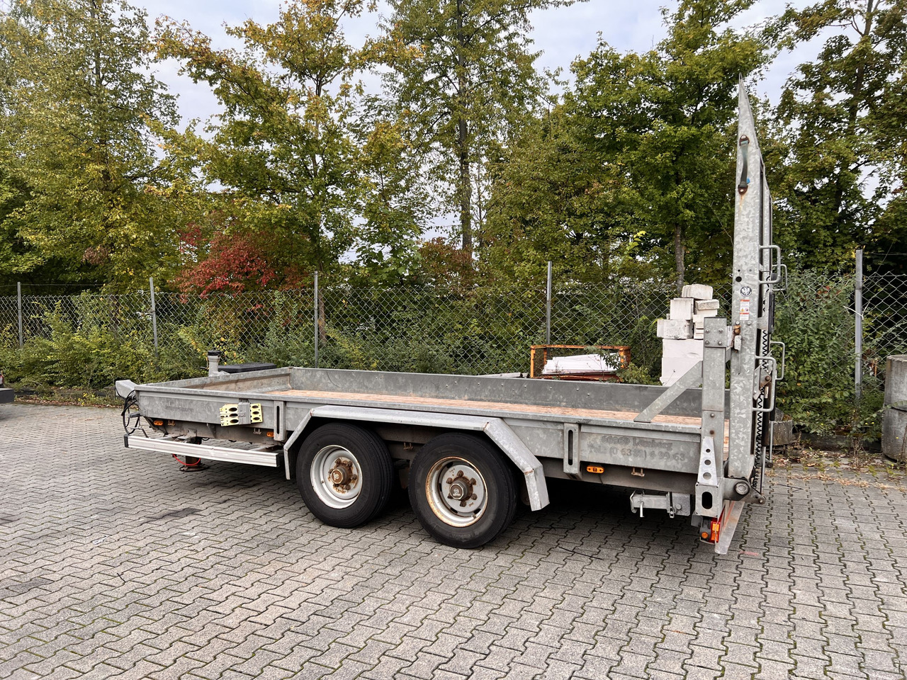 Tt Tandemtieflader - مقطورة مسطحة منخفضة: صورة 3 Tt Tandemtieflader - مقطورة مسطحة منخفضة: صورة 3