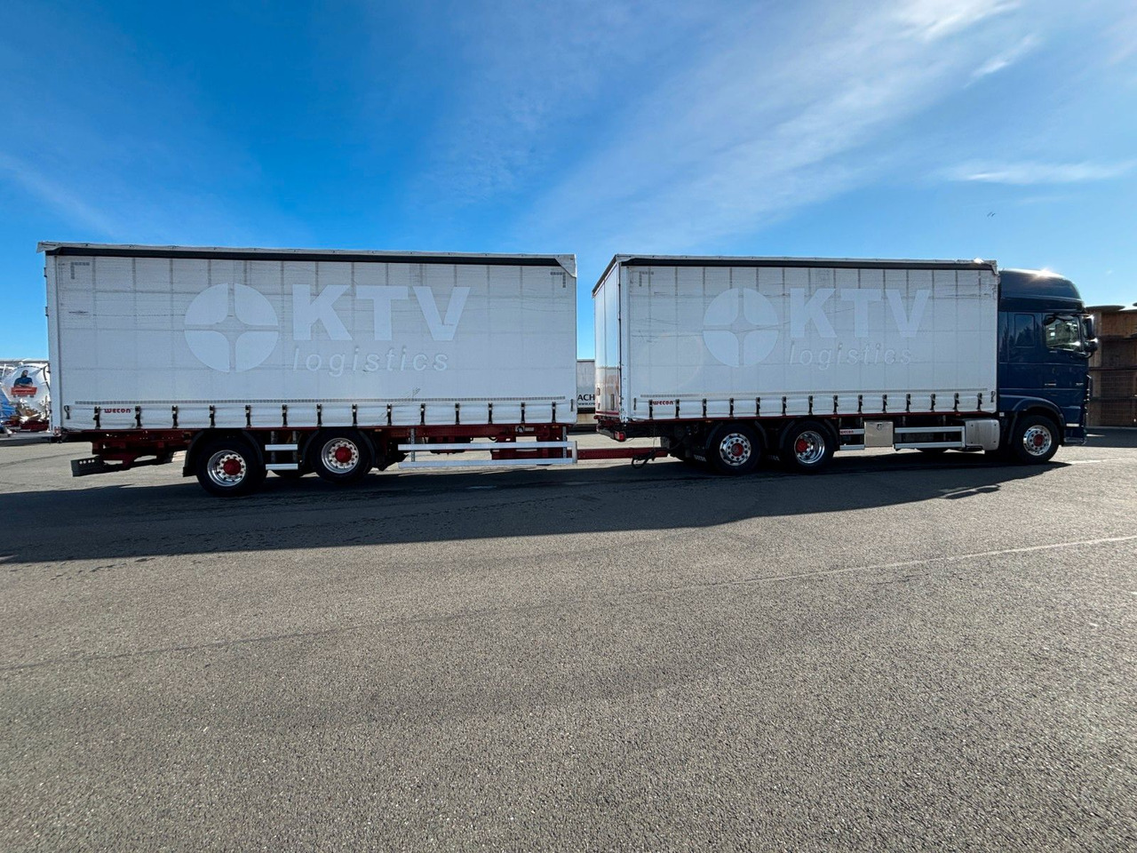 DAF SSC XF 480 Jumbozug + Anh Wecon Staplerhalterung - شاحنة ستارة: صورة 5 DAF SSC XF 480 Jumbozug + Anh Wecon Staplerhalterung - شاحنة ستارة: صورة 5