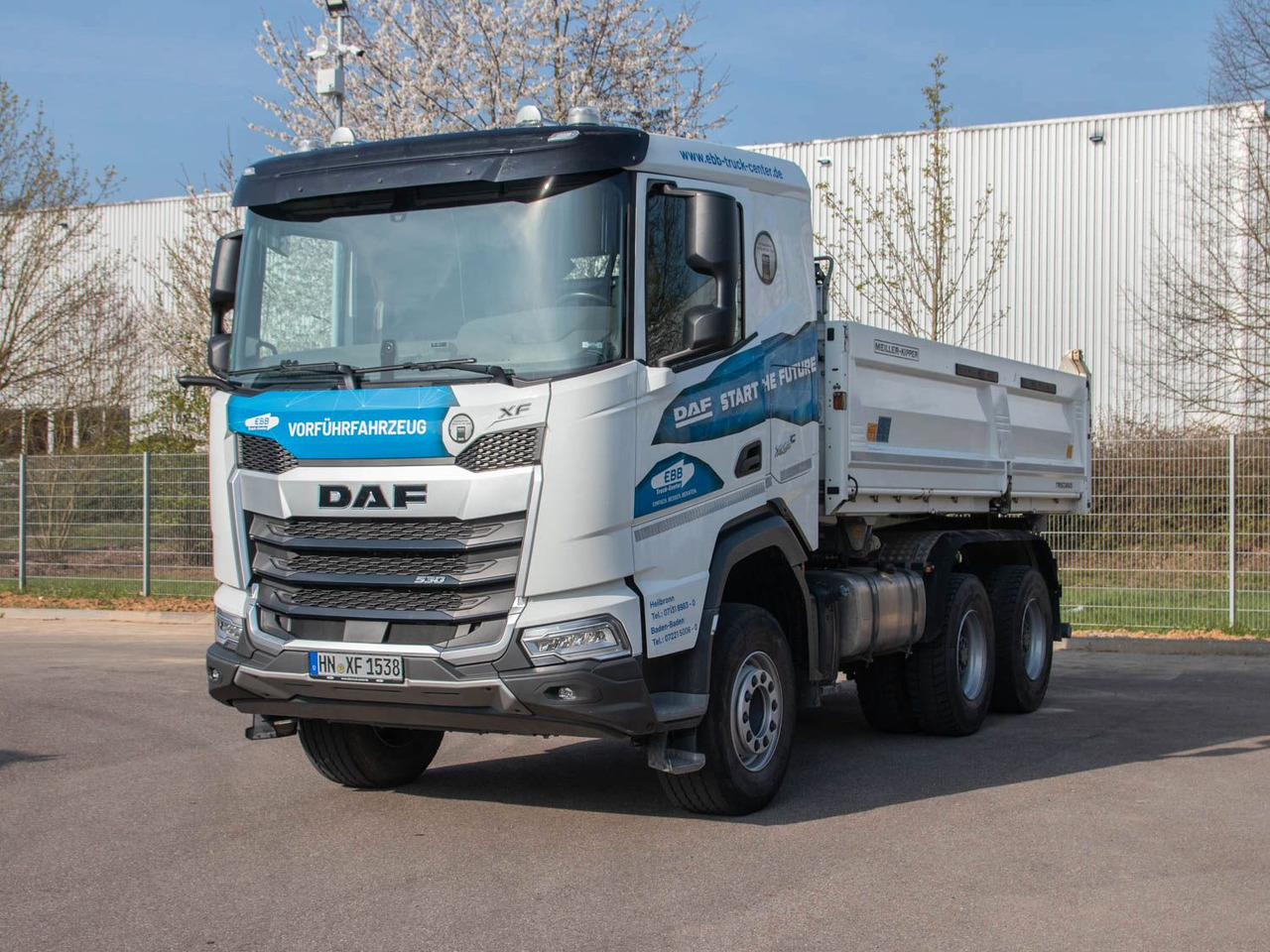 DAF FAT XFC 530 SL Meiller TRIGENIUS D 316 DAF FAT XFC 530 SL Meiller TRIGENIUS D 316 - شاحنة قلاب: صورة 1 DAF FAT XFC 530 SL Meiller TRIGENIUS D 316 DAF FAT XFC 530 SL Meiller TRIGENIUS D 316 - شاحنة قلاب: صورة 1