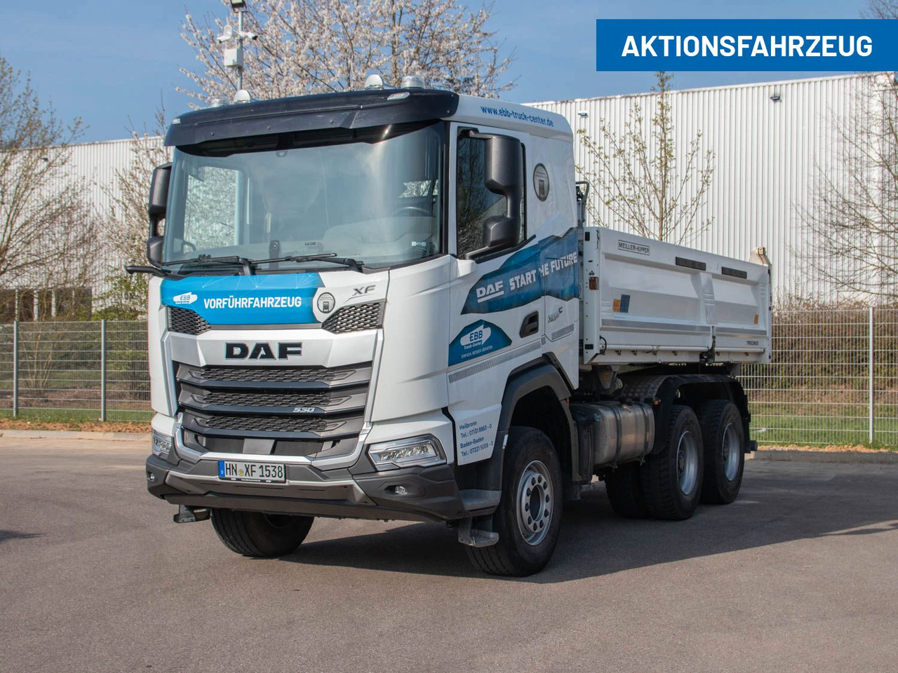 DAF FAT XFC 530 SL Meiller TRIGENIUS D 316 DAF FAT XFC 530 SL Meiller TRIGENIUS D 316 - شاحنة قلاب: صورة 1 DAF FAT XFC 530 SL Meiller TRIGENIUS D 316 DAF FAT XFC 530 SL Meiller TRIGENIUS D 316 - شاحنة قلاب: صورة 1