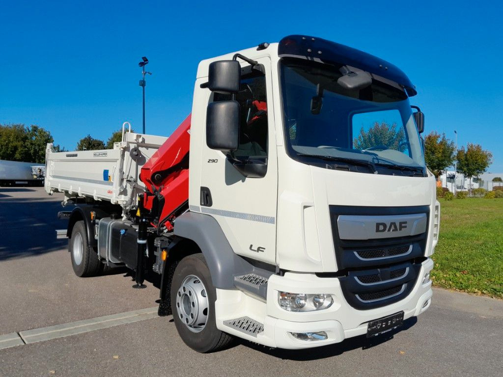 DAF LF 290 16t Meiller Krankipper Tageszulassung DAF LF 290 16t Meiller Krankipper Tageszulassung - شاحنة قلاب, شاحنة كرين: صورة 1 DAF LF 290 16t Meiller Krankipper Tageszulassung DAF LF 290 16t Meiller Krankipper Tageszulassung - شاحنة قلاب, شاحنة كرين: صورة 1