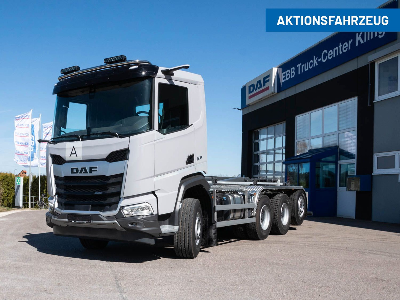 DAF XF 530 FAW mit VDL Abrollkipper DAF XF 530 FAW mit VDL Abrollkipper - شاحنة ذات خطاف: صورة 1 DAF XF 530 FAW mit VDL Abrollkipper DAF XF 530 FAW mit VDL Abrollkipper - شاحنة ذات خطاف: صورة 1