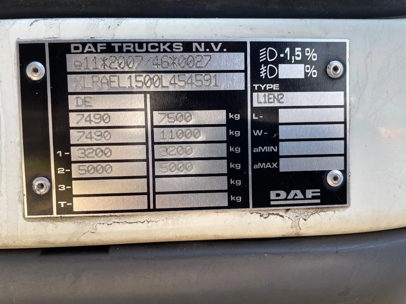 شاحنة مقفلة DAF LF 180 8-2016: صورة 20