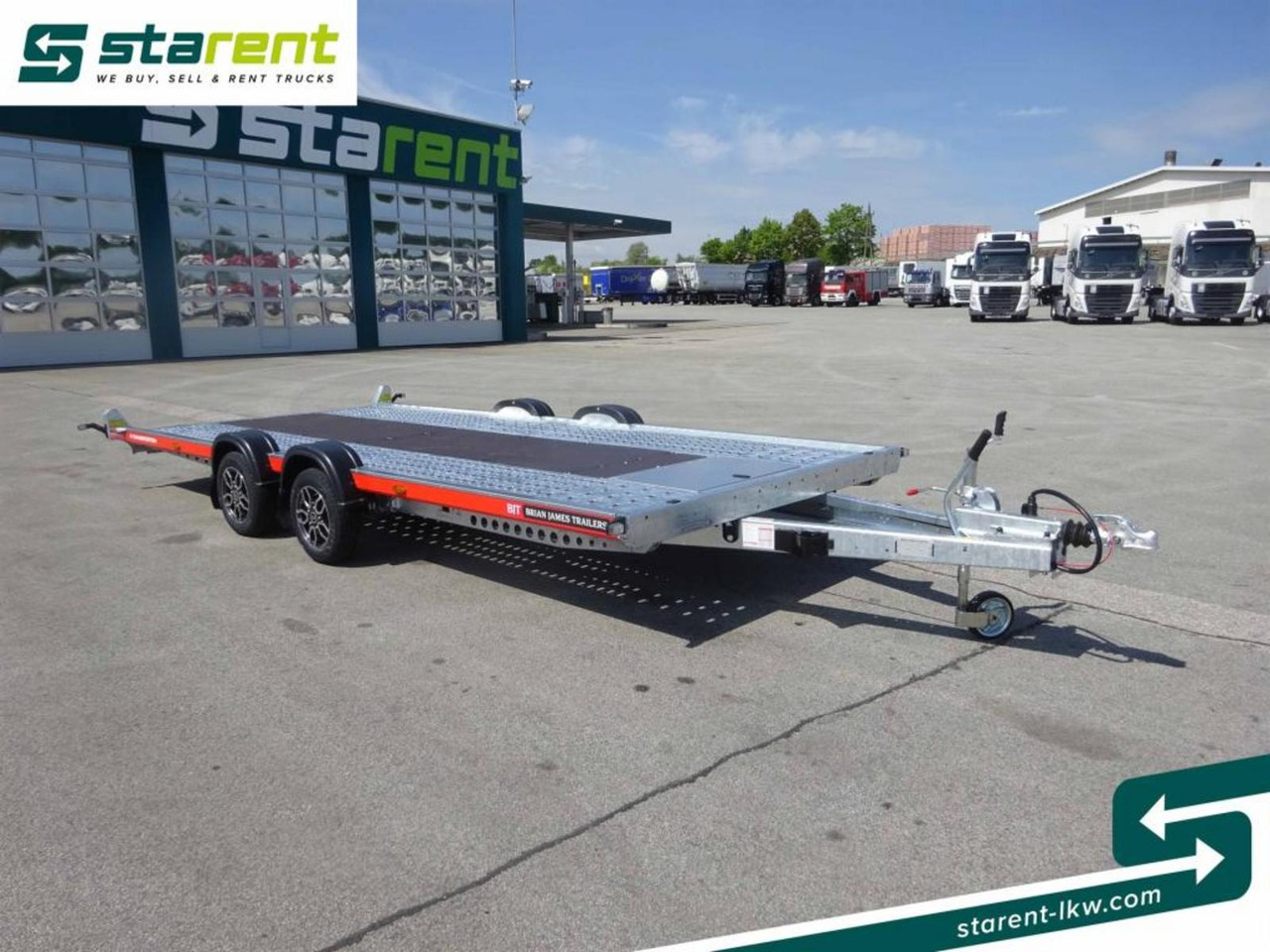 Brian James Trailers A-Transporter, Rampen, Alufelgen - مقطورة شحن نقل السيارات: صورة 3 Brian James Trailers A-Transporter, Rampen, Alufelgen - مقطورة شحن نقل السيارات: صورة 3