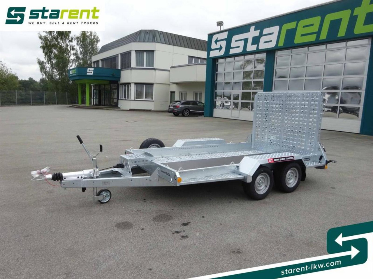 Brian James Trailers Digger Plant Schwerlast-Rampe - مقطورة شحن نقل السيارات: صورة 1 Brian James Trailers Digger Plant Schwerlast-Rampe - مقطورة شحن نقل السيارات: صورة 1