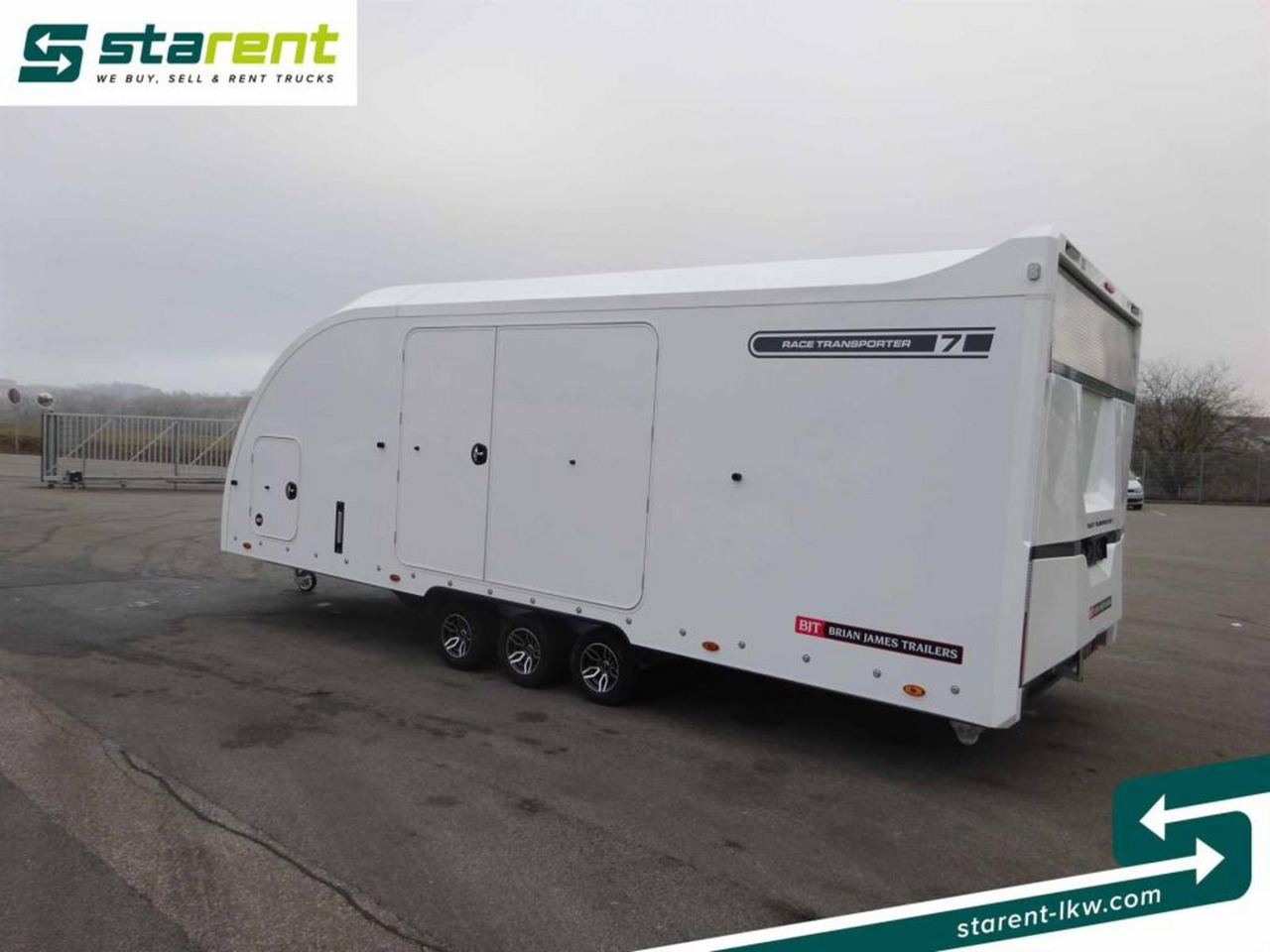 جديدة مقطورة شحن نقل السيارات Brian James Trailers Race Transporter 7 Seilwinde elektrische Klappe: صورة 7 جديدة مقطورة شحن نقل السيارات Brian James Trailers Race Transporter 7 Seilwinde elektrische Klappe: صورة 7