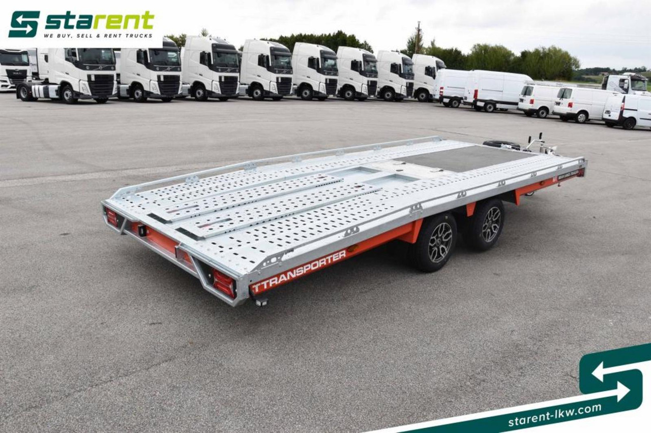 Brian James Trailers T-Transporter Rampen Seilwinde Kippbar Alu - مقطورة شحن نقل السيارات: صورة 5 Brian James Trailers T-Transporter Rampen Seilwinde Kippbar Alu - مقطورة شحن نقل السيارات: صورة 5