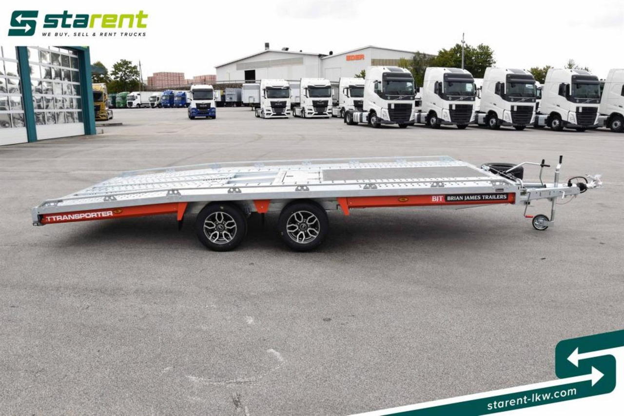 Brian James Trailers T-Transporter Rampen Seilwinde Kippbar Alu - مقطورة شحن نقل السيارات: صورة 4 Brian James Trailers T-Transporter Rampen Seilwinde Kippbar Alu - مقطورة شحن نقل السيارات: صورة 4